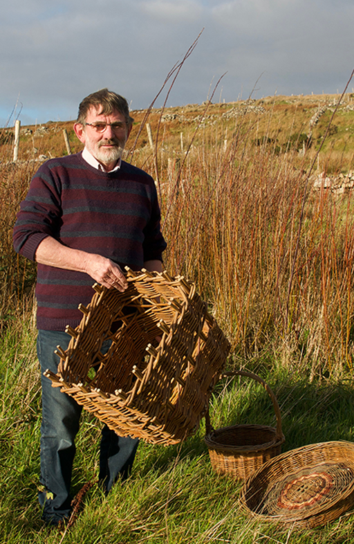 Mike Glynn Irish willow basket maker